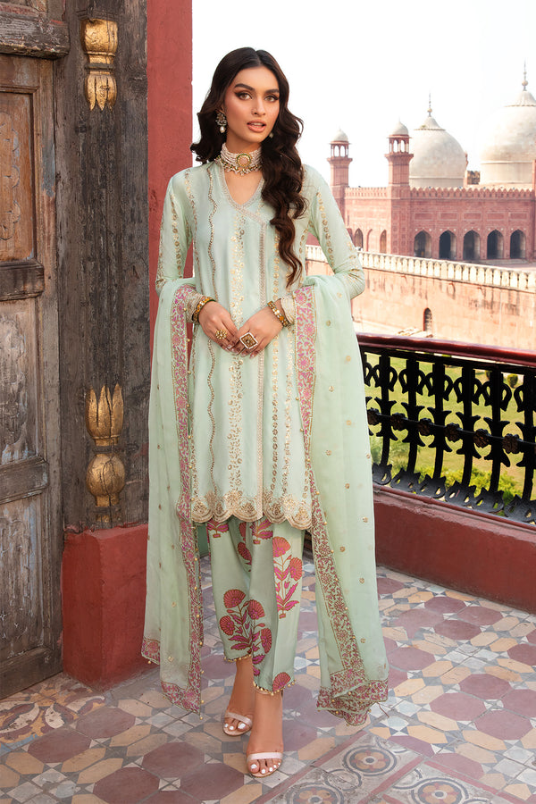 SAWARA – 3PC GRIP & CHIFFON WEDDING FESTIVE PRET