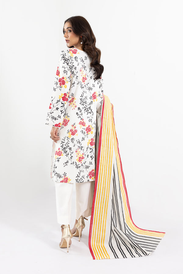 Printed - 2 Pc Lawn Suit (Stitched)