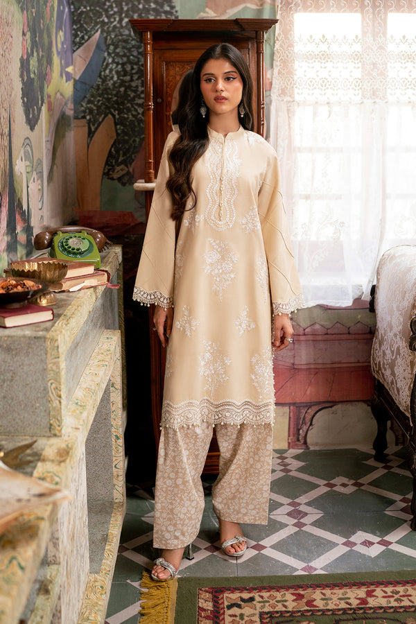 Embroidered - 2 Pc Khaddar Suit