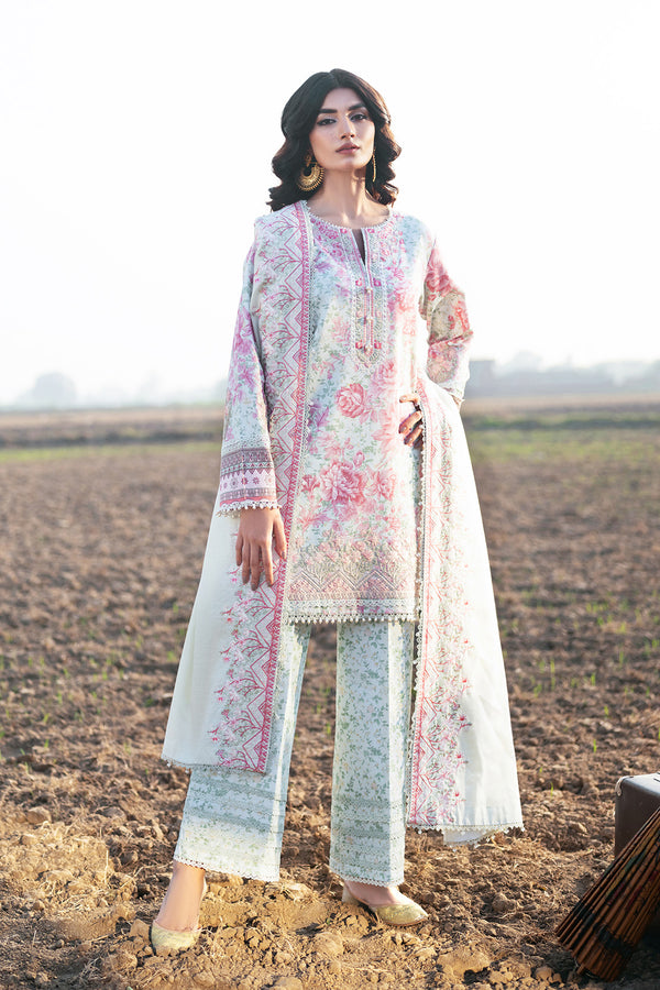 Embroidered - 3 Pc Khaddar Suit