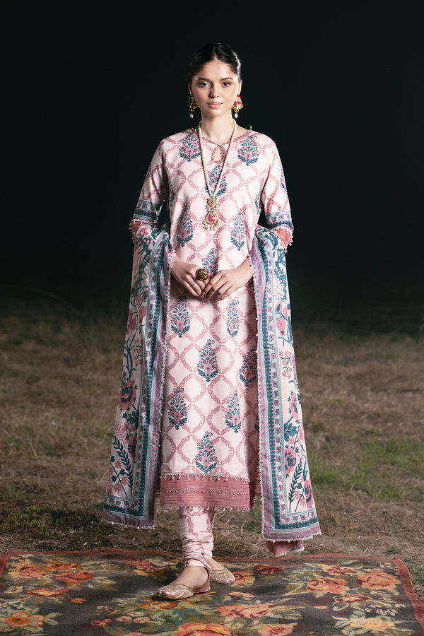 Printed - 3 Pc Khaddar Suit