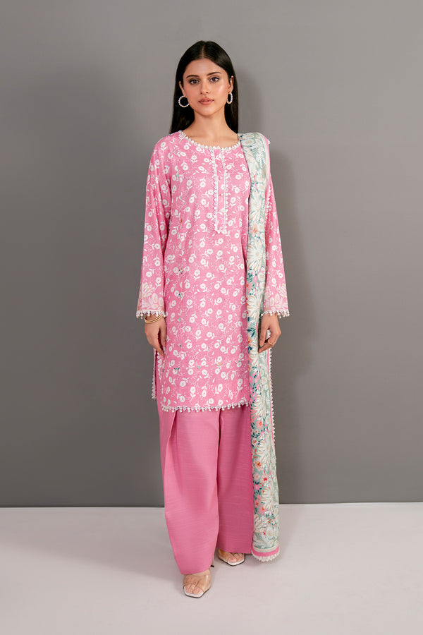 Printed - 2 Pc Khaddar Suit