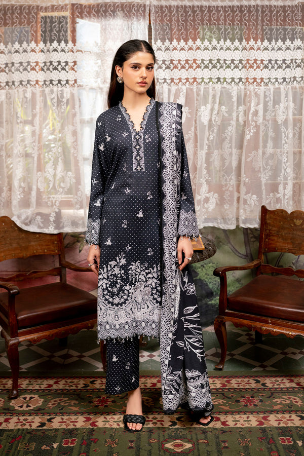 Printed - 3 Pc Khaddar Suit