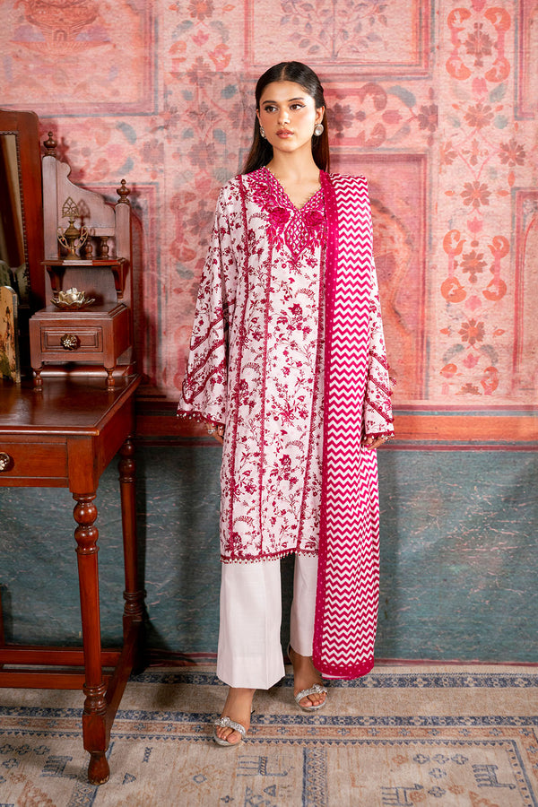 Embroidered - 2 Pc Khaddar Suit